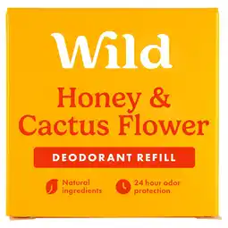 Tesco Wild Honey & Cactus Flower Deodorant Refill 40g offer