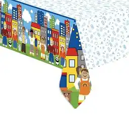 Tesco Party Town Paper Tablecover 180cm x 120cm offer