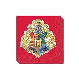 Tesco Harry Potter Beverage Napkins 25cm 2Ply - Pack of 16 offer