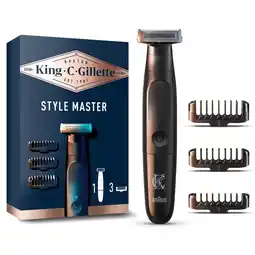 Tesco King C. Gillette Men's Style Master Cordless Beard Trimmer offer