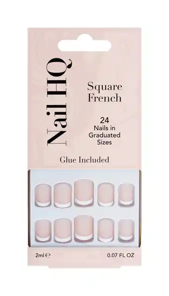 Tesco Nail HQ Square French offer