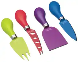 Tesco Colourworks 4 Piece Cheese Serving Set offer