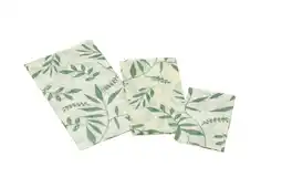 Tesco 3pc Set of Vegan Reusable Soy Wax Food Wrap Sheets offer