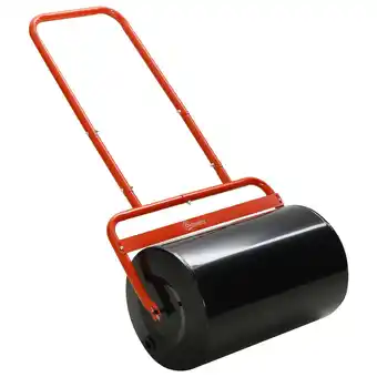 Tesco Outsunny Combination Push/Tow Lawn Roller Filled w/ 38L Sand or Water offer