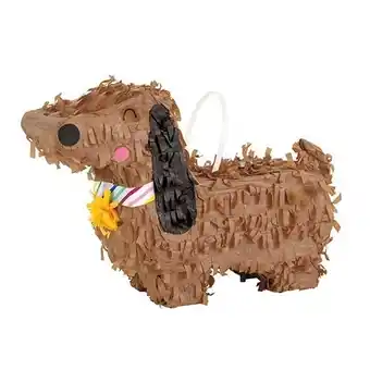 Tesco Dachshund Dog Mini Pinata Decoration 14cm offer