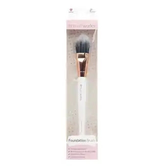 Tesco Brushworks White & Gold Foundation Brush offer