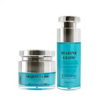 Tesco Marine Glow Anti-Aging Concentrate cream and serum Set offer