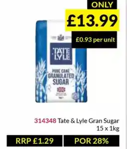 Musgrave MarketPlace Tate & Lyle Gran Sugar offer