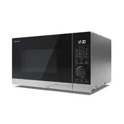 Tesco SHARP YC-PC254AU-S 25L 900W Microwave Oven, Convection, 1200W Grill - Silver offer