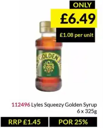 Musgrave MarketPlace Lyles Squeezy Golden Syrup offer