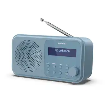 Tesco SHARP Tokyo Portable Digital Radio DAB/DAB+/FM - Black offer