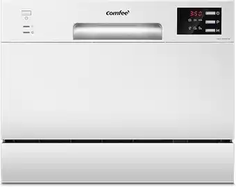 Tesco Comfee 6.5L Freestanding Compact Dishwasher with LED display, White offer