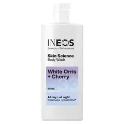 Tesco INEOS Skin Science White Orris + Cherry Body Wash 300ml offer