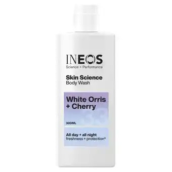 Tesco INEOS Skin Science White Orris + Cherry Body Wash 300ml offer