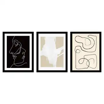 Tesco F&F Home Abstract Print Assorted in Frame 30x40cm offer