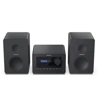 Tesco SHARP XL-B514(BK) Tokyo 40W Hi-Fi Micro Sound System - Black offer