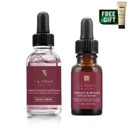 Tesco Dr Botanicals Anti-Ageing La Rose Française Face Serum & Eye Serum Kit offer