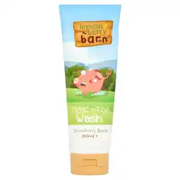 Tesco Lemon Berry Barn Head to Toe Wash Strawberry Burst 250ml offer