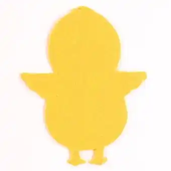 Tesco Arts and Crafts Easter Chick Foam Shapes - Pack of 12 offer