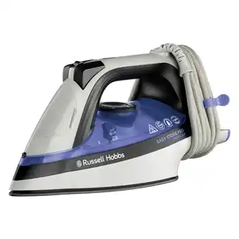 Tesco Russell Hobbs Easy Store Pro Wrap & Clip Steam Iron offer