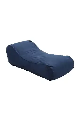 Tesco Living and Home Dense Filling Comfy Lounger - Navy Blue offer