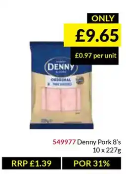 Musgrave MarketPlace Denny Pork 8's offer