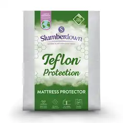 Tesco Slumberdown Teflon Mattress Protector, Single offer