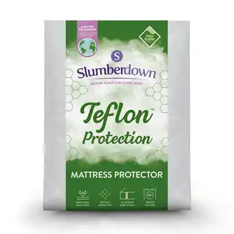 Tesco Slumberdown Teflon Mattress Protector, Single offer