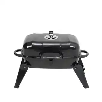 Tesco Living and Home Portable Charcoal Grill BBQ for Outdoor Patio - Black offer