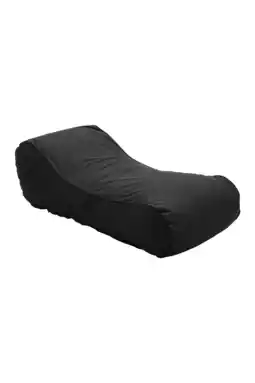 Tesco Living and Home Dense Filling Comfy Lounger - Black offer