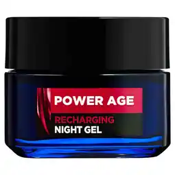 Tesco L'Oreal Men Expert Power Age Recharging Night Gel 50ml offer