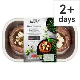 Tesco Tesco Finest Lamb Nests With Mint, Balsamic & Caramelised Red Onion Sauce 398g offer