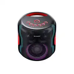 Tesco SHARP PS-921 130W Bluetooth Party Speaker - Black offer