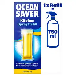 Tesco Oceansaver Kitchen Degreser Ecodrop Citrus Kelp 10Ml offer