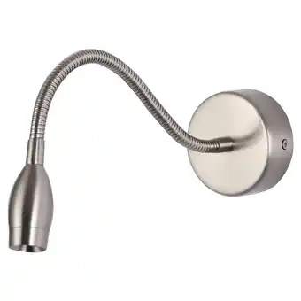 Tesco Living and Home Contemporary Adjustable Gooseneck LED Wall Light Chrome offer