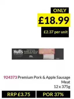 Musgrave MarketPlace Premium Pork & Apple Sausage Meat offer