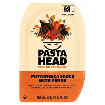 Tesco Pastahead Puttanesca Sauce with Penne Pasta 200g offer