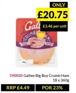 Musgrave MarketPlace Galtee Big Buy Crumb Ham offer