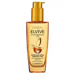 Tesco L'Oreal Elvive Extraordinary Oil All Hair Types 100ml offer