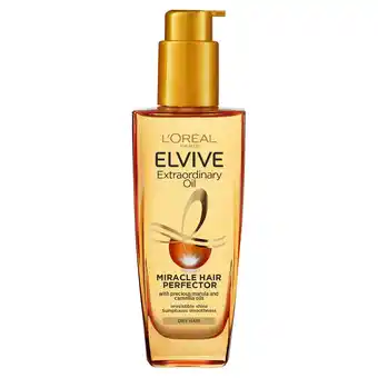 Tesco L'Oreal Elvive Extraordinary Oil All Hair Types 100ml offer