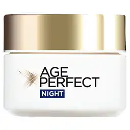 Tesco L'Oreal Paris Age Perfect Rehydrating Night Cream 50Ml offer