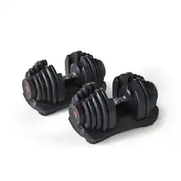 Tesco BowFlex 1090i Adjustable Dumbbells Pair offer