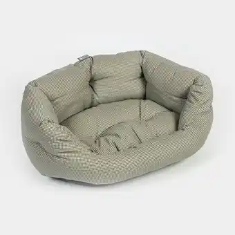 Tesco Vintage Dogstooth Deluxe Slumber Bed 35 offer