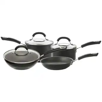 Tesco Circulon Total Non-Stick Induction Saucepan, Stir Fry & Skillet Starter Set - 4 Pieces offer