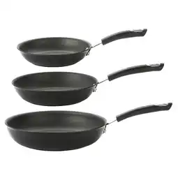 Tesco Circulon Total Non-Stick Induction Frying Pan Set - 3 Pieces offer