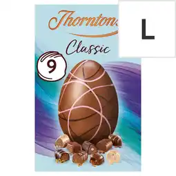 Tesco Thorntons Classic Easter Egg 262G offer