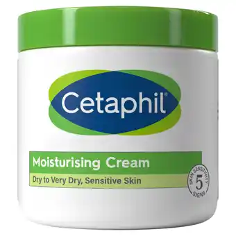 Tesco Cetaphil Moisturising Cream 450G offer