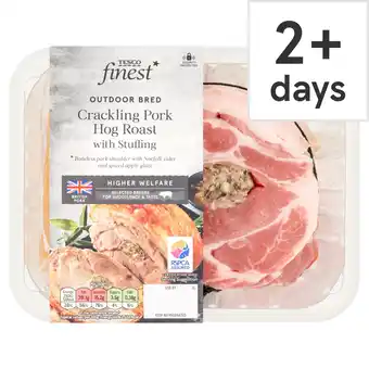 Tesco Tesco Finest Pork Crackling Hog Roast with Stuffing 1KG offer