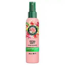 Tesco Herbal Essences Petal Soft Rose Scent Leave In Conditioner 145ml offer