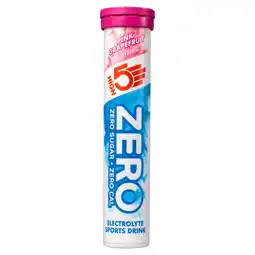 Tesco High5 Zero Electrolyte Sports Drink x20 Tablets, Pink Grapefruit Flavour 80g offer